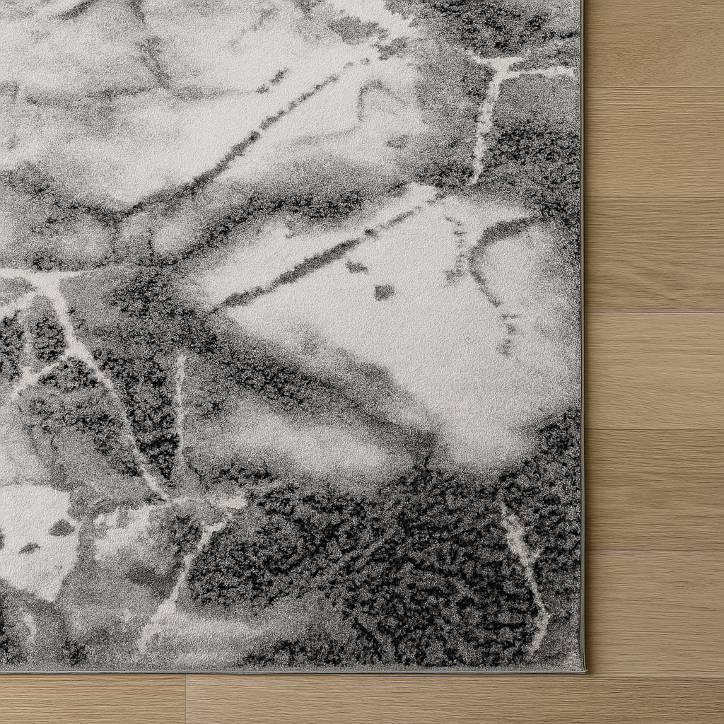 Marmara homokkő szőnyeg sűrű textúrával, dupla szürke